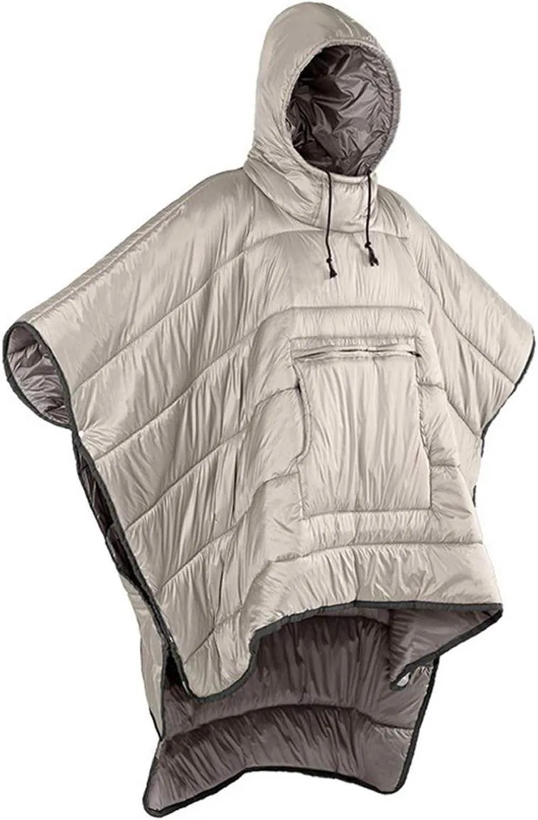 Windproof Quilted Hooded Cloak Blanket — Camo view 6