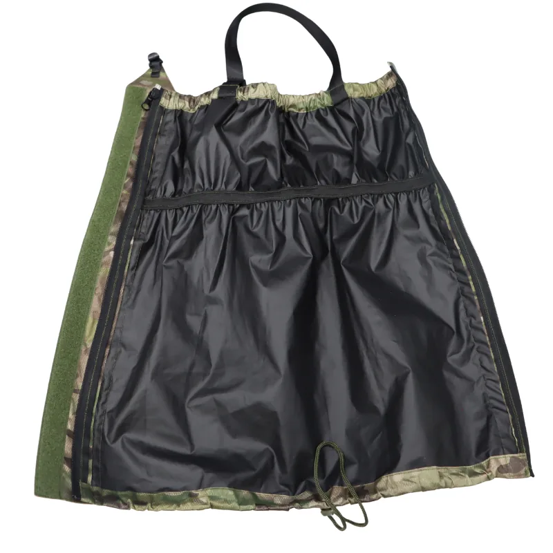 Anti-Thermal IR Camouflage Poncho — Camo view 3
