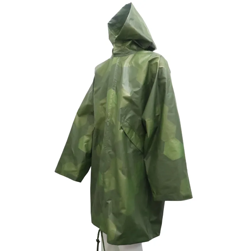 NIR Anti-Thermal Anti-Radar Poncho — Camo view 3