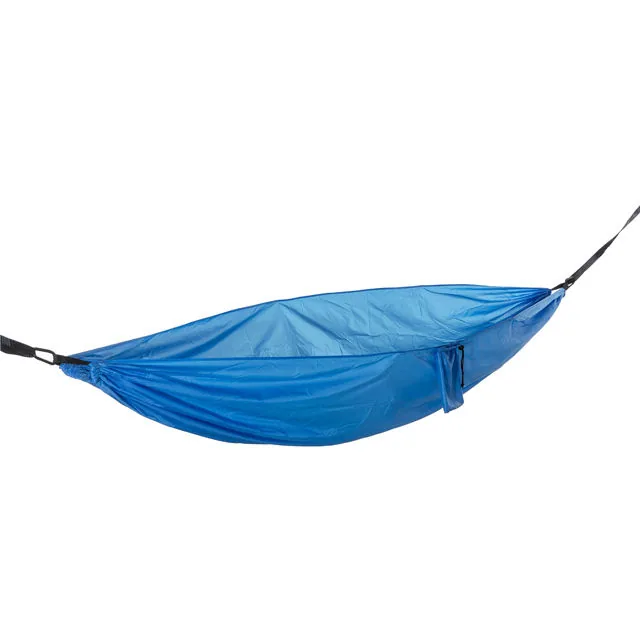 Parachute Nylon Hanging Chair Hammock — Black view 3