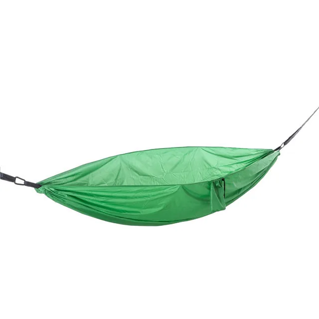 Parachute Nylon Hanging Chair Hammock — Black view 4