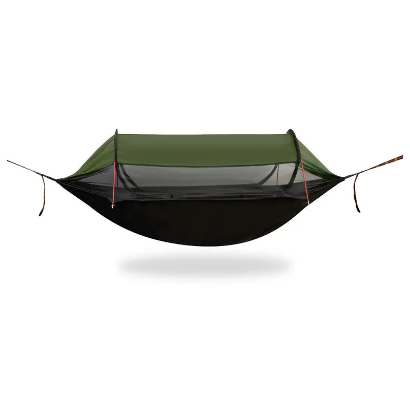 Portable Hanging Tent Hammock — Army Green view 2