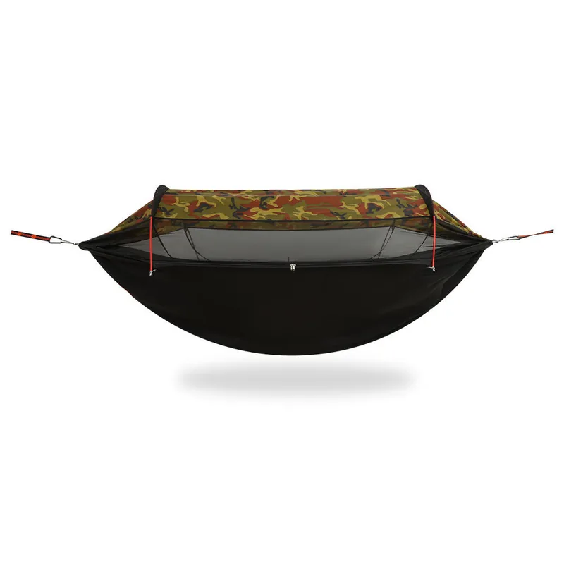 Portable Hanging Tent Hammock — Army Green view 6