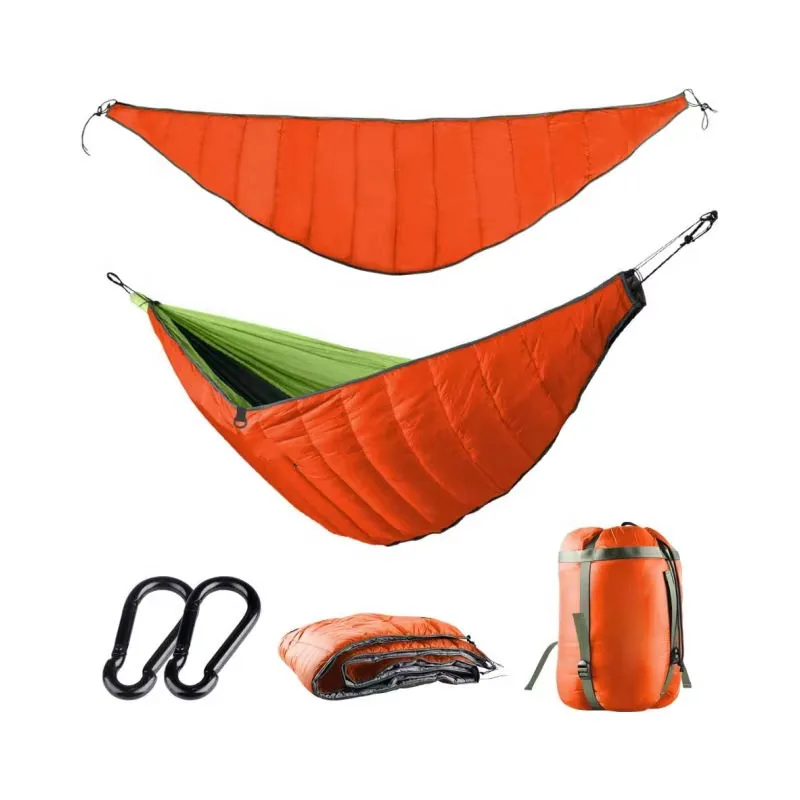 Heavy Duty Safety Net Hammock 2 Person — Black view 2