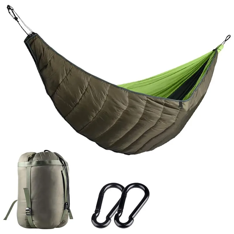 Heavy Duty Safety Net Hammock 2 Person — Black view 3