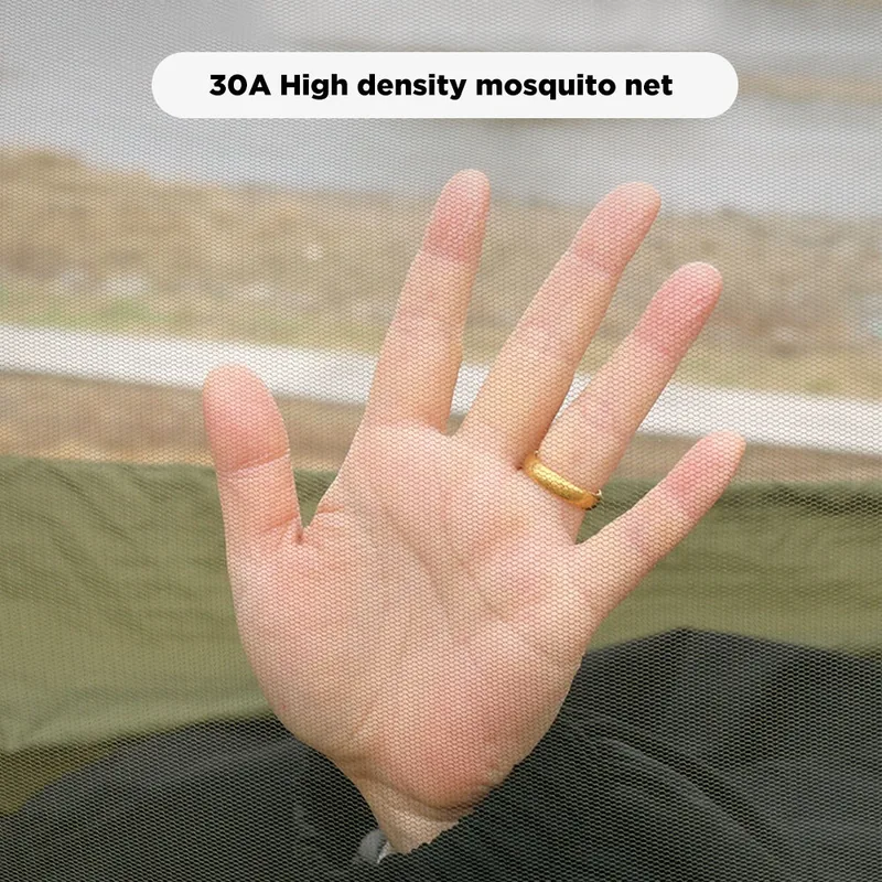 Lightweight Nylon Camping Hammock — Green view 5