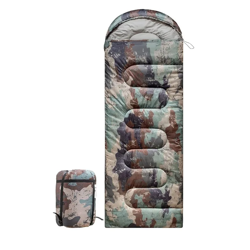 Cold Weather Winter Camo Sleeping Bag — Camo — Tactical Camping
