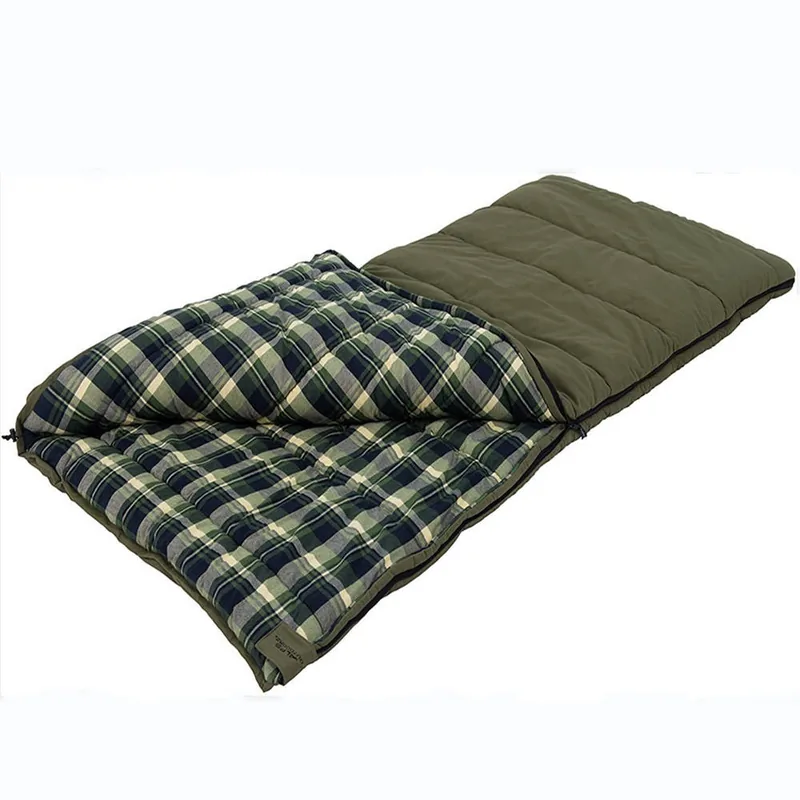 Wholesale Envelope Custom Sleeping Bag — Green — Tactical Camping