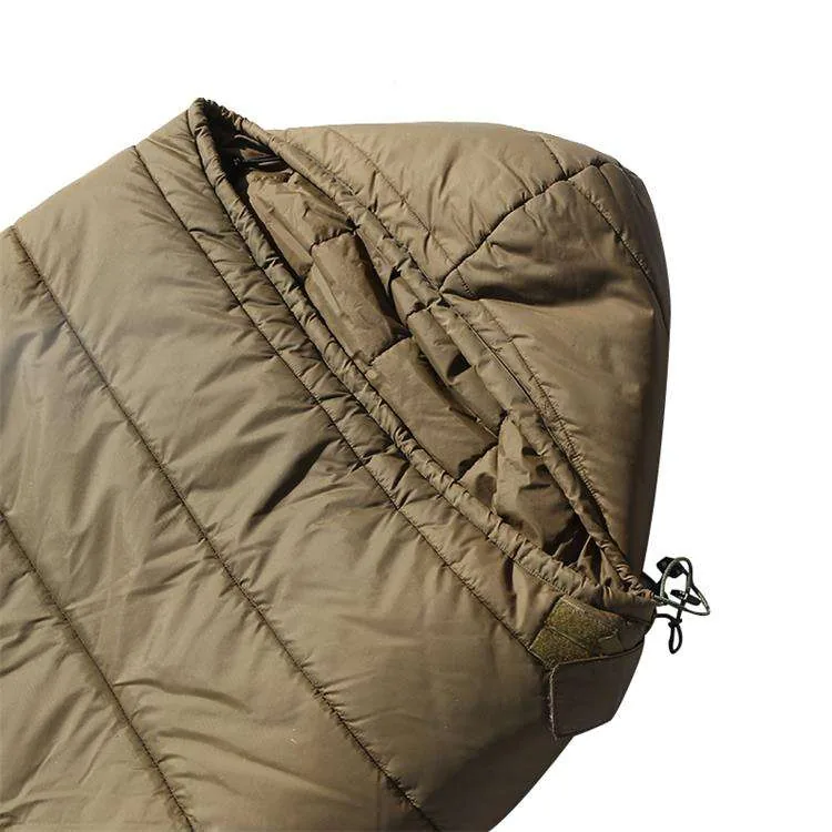 Durable Warm Cotton Sleeping Bag — Green view 4