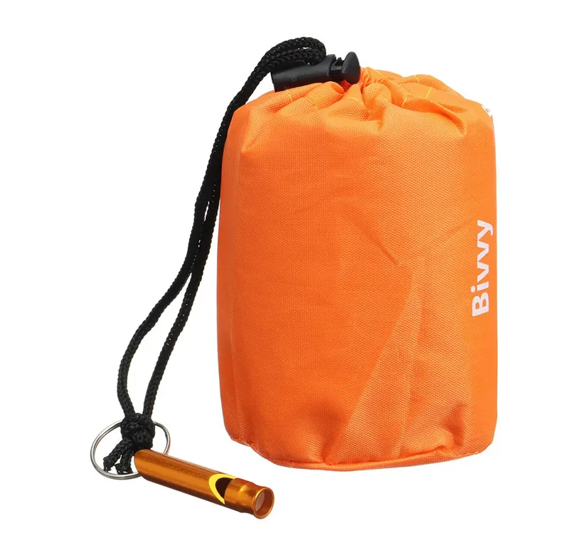 Ultralight Waterproof Thermal Bivvy Sack — Orange — Tactical Camping