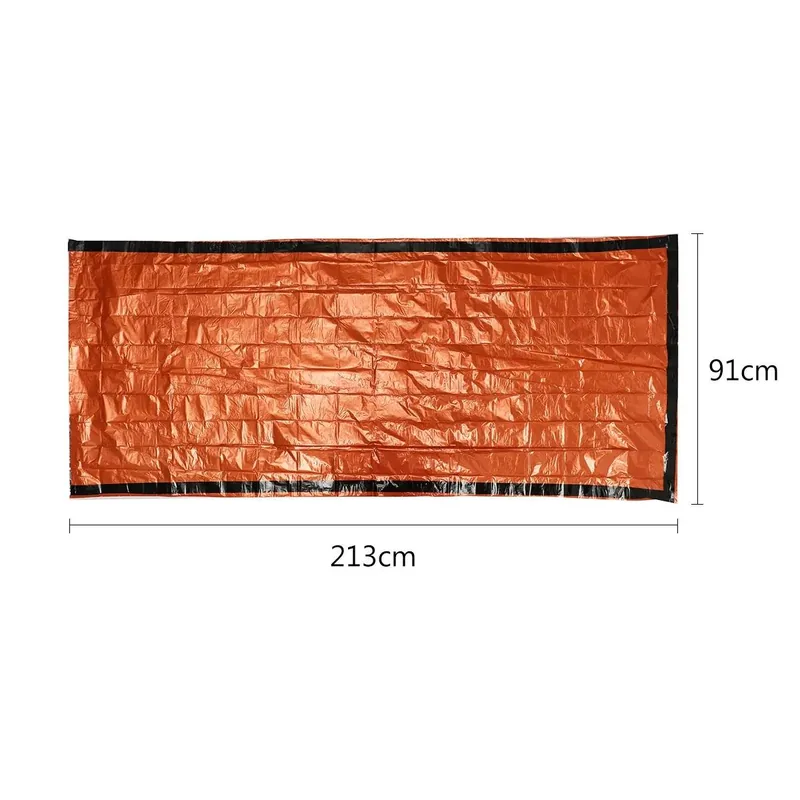 Ultralight Waterproof Thermal Bivvy Sack — Orange view 5