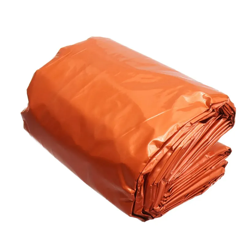 Ultralight Waterproof Thermal Bivvy Sack — Orange view 6