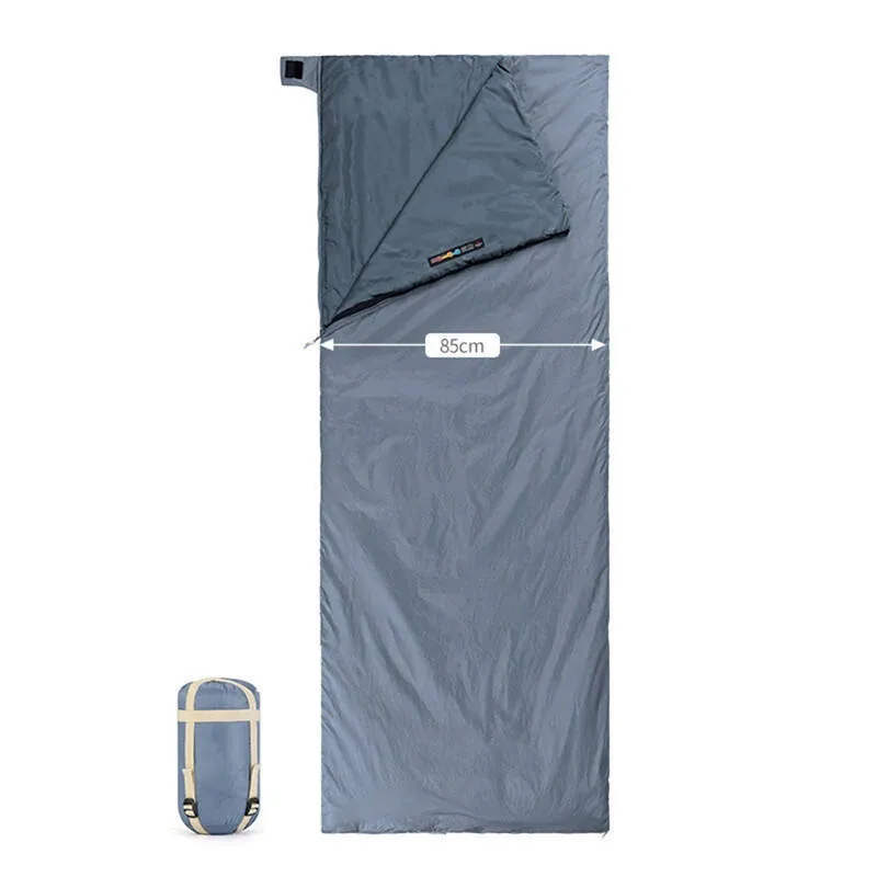 Portable Lightweight Nylon Sleeping Bag — Green view 5