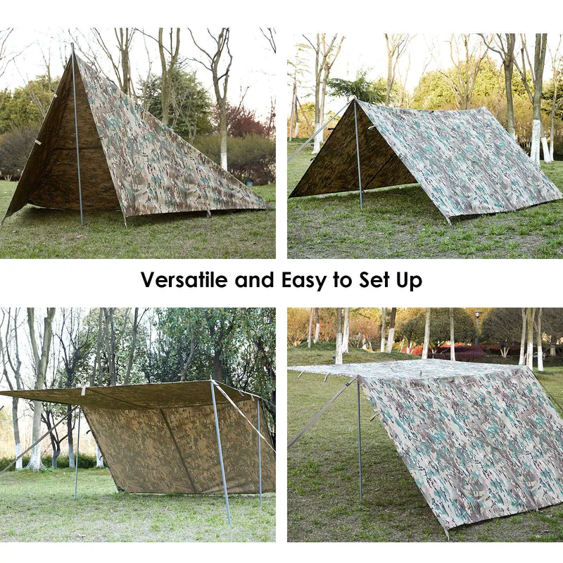 Modular Bivy Cover Tarp Tent — Camo view 2