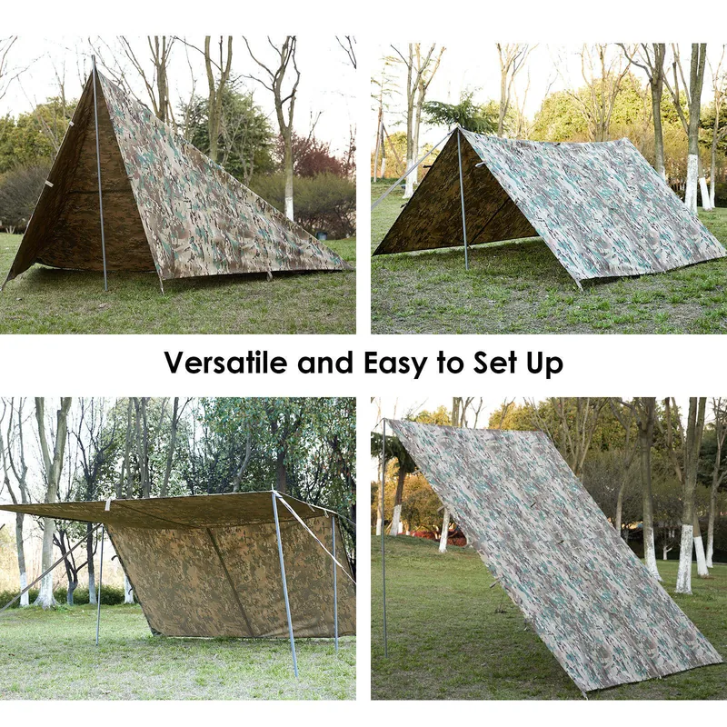Modular Bivy Cover Tarp Tent — Camo view 3