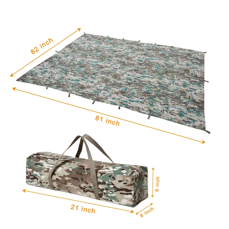 Modular Bivy Cover Tarp Tent — Camo view 6