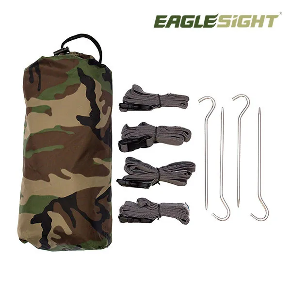 Camouflage Ultra Light Forest Tarp — Camo view 3