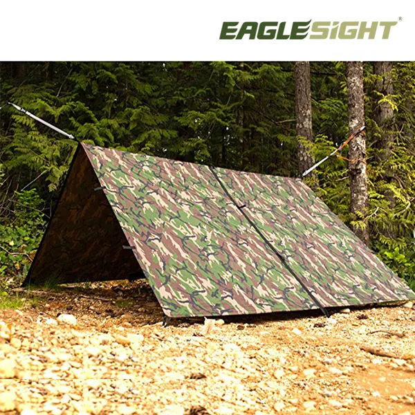 Camouflage Ultra Light Forest Tarp — Camo view 4