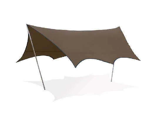 Connectable Heavy Duty Tarp Shelter — Green — Tactical Camping