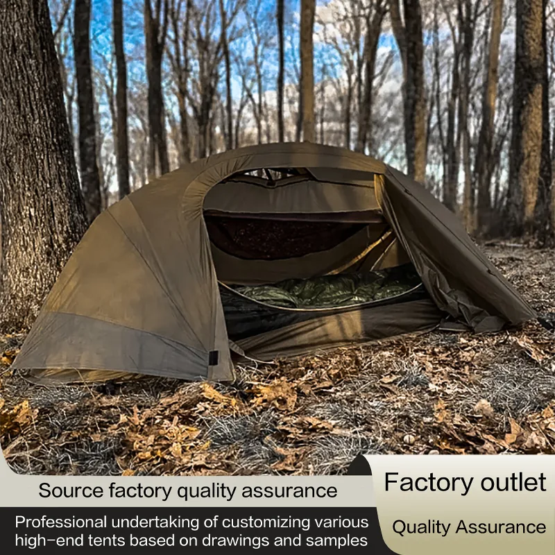 Solo Tactical Refuge Tent — Camo view 2
