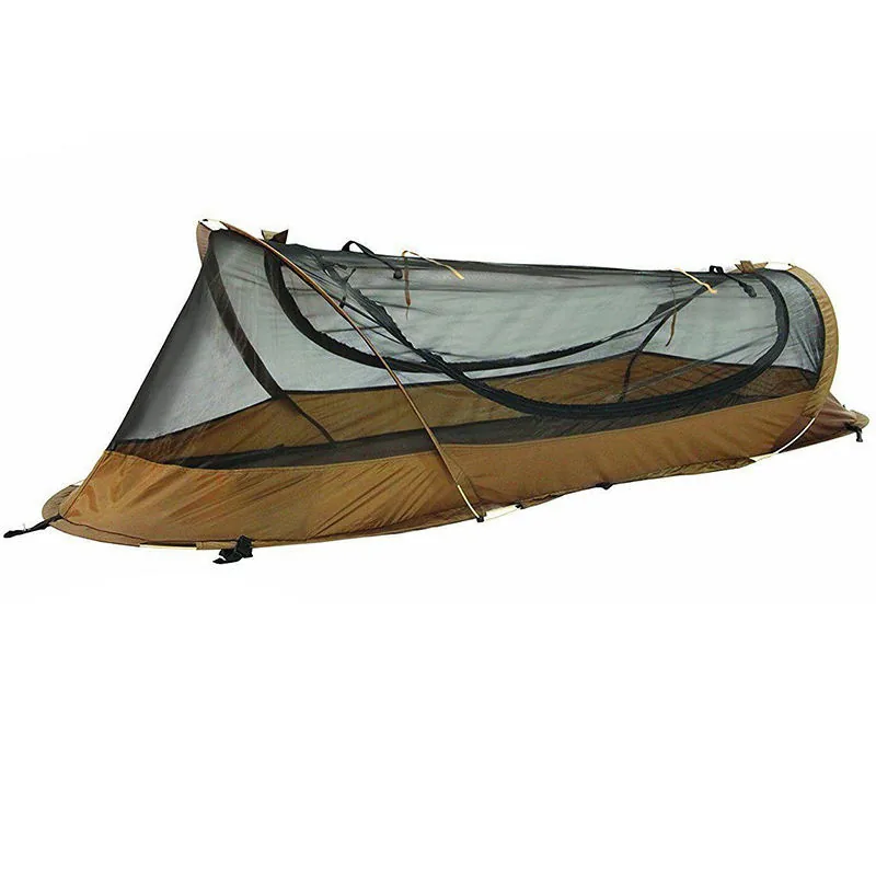 Single Person Mosquito-Proof Tent — Green — Tactical Camping