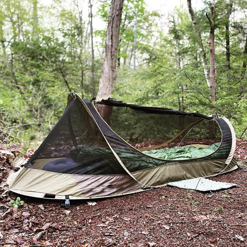 Single Person Mosquito-Proof Tent — Green view 6