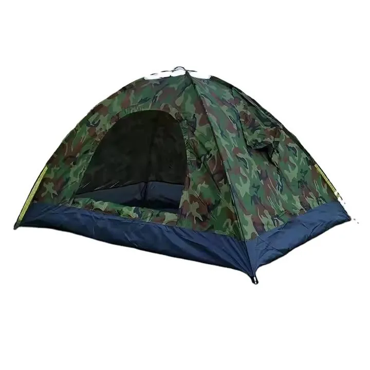 Camouflage Training Tent Single Person — Camo — Tactical Camping