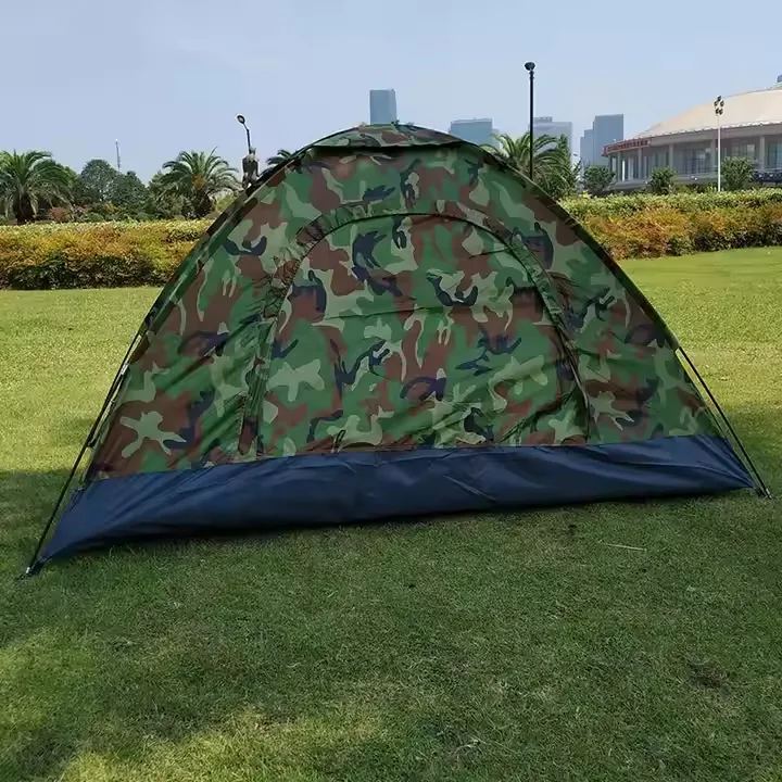 Camouflage Training Tent Single Person — Camo view 3
