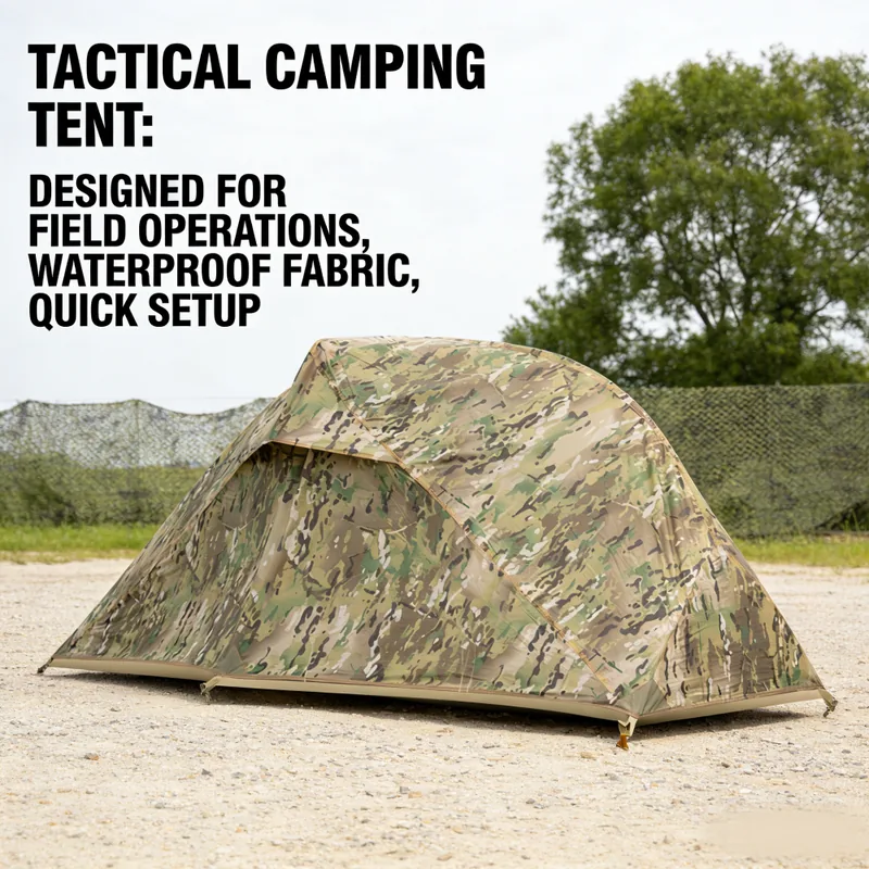 Camouflage Single Person Tent — Camo view 4