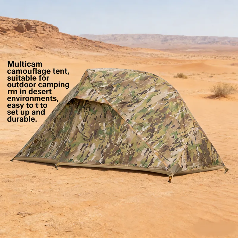 Camouflage Single Person Tent — Camo view 5