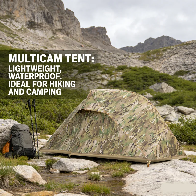 Camouflage Single Person Tent — Camo view 6