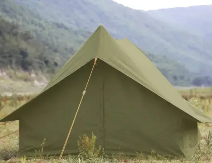 Double Door Mountain Tent — Green view 6