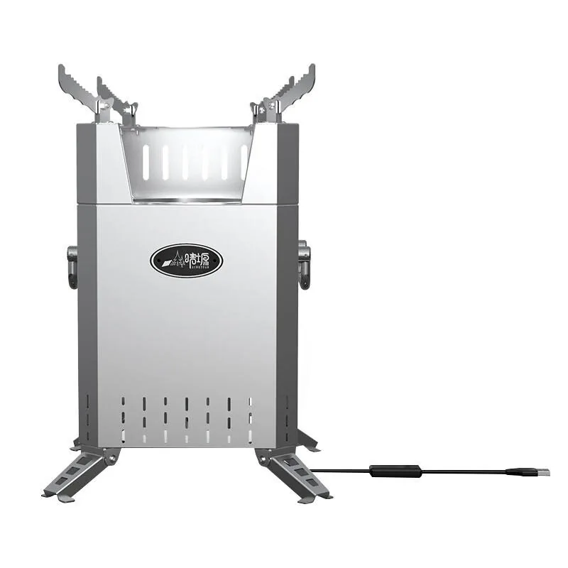Portable Camping Tent Heater Stove — Black — Tactical Camping