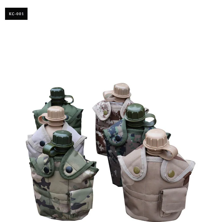Insulated Camouflage Water Bottle Kettle — Camo — Tactical Camping