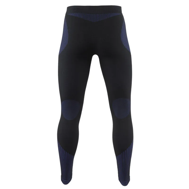 Seamless Sports Thermal Underwear Suit — Black view 5