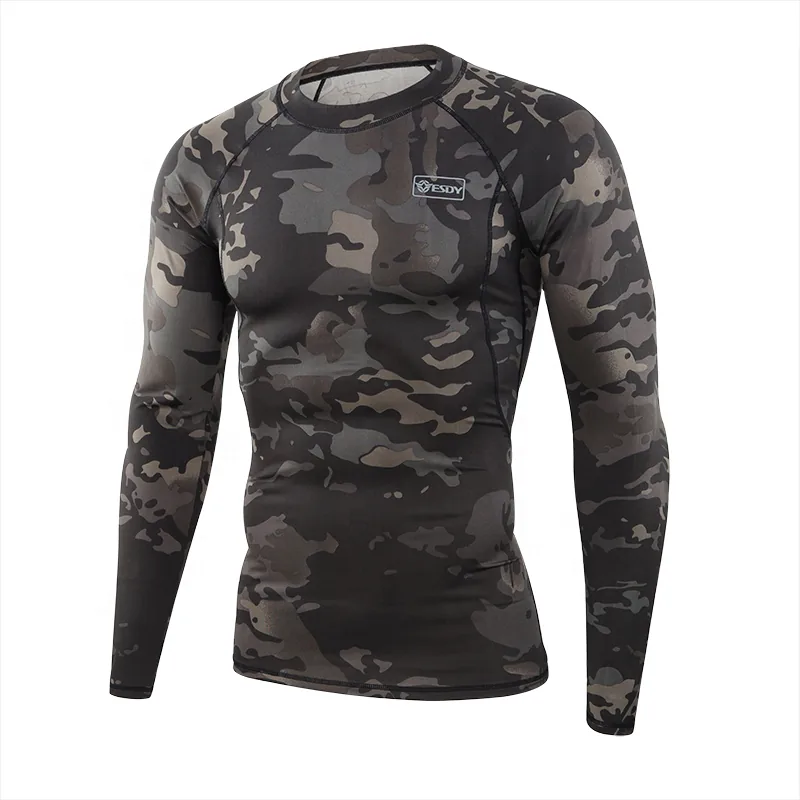 Tactical Thermal Long Johns Set — Black view 4