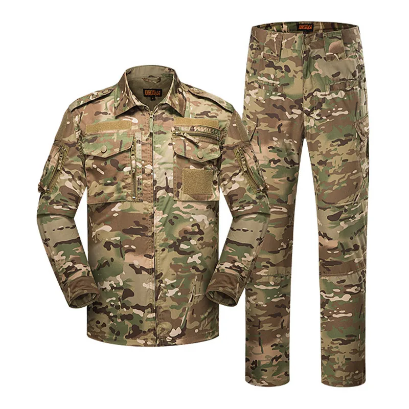 Tactical Combat Suit Cargo Set — Camo view 4