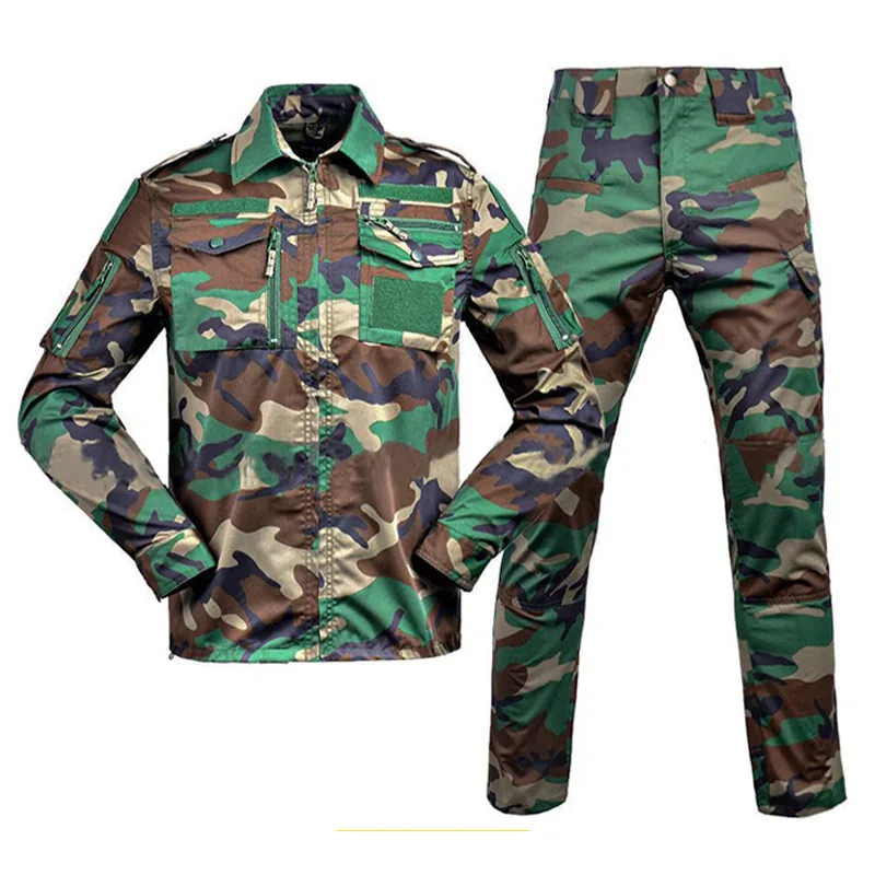 Tactical Combat Suit Cargo Set — Camo view 5