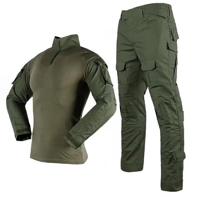 Training Tactical Uniform Set — Green view 3
