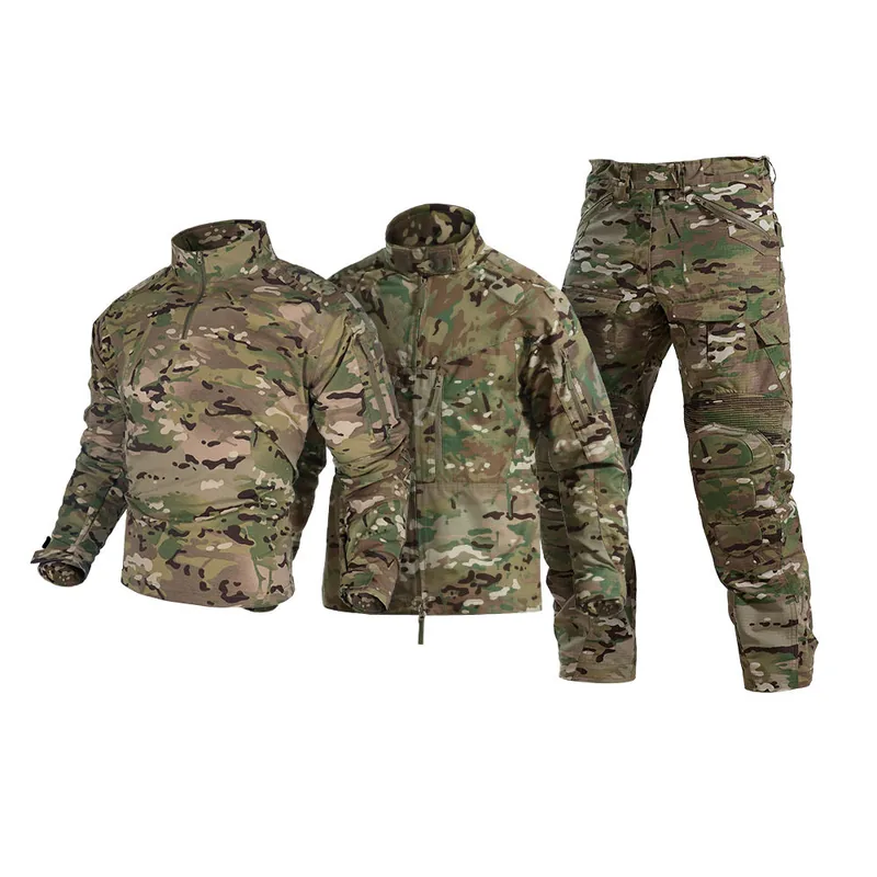 Camouflage Uniform Tactical Jacket Set — Camo — Tactical Clothing