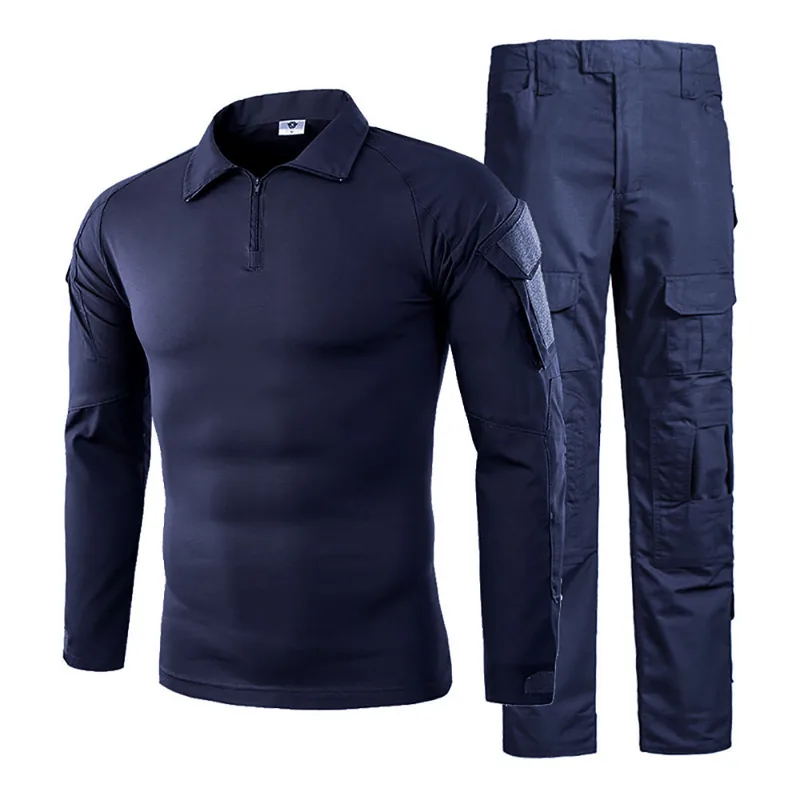 Tearproof Tactical Suit Camouflage — Navy — Tactical Clothing