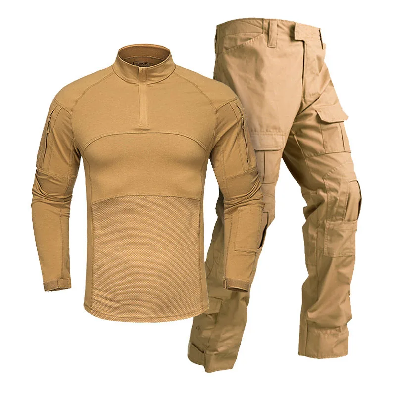 Breathable Frog Suit Tactical Uniform — Black view 5