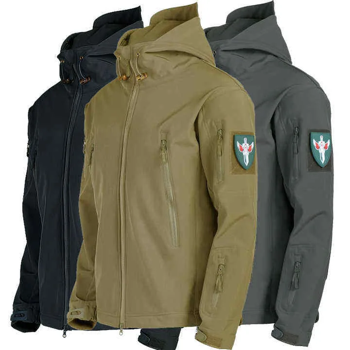 Shark Skin Warm Keeping Camouflage Suit — Camo view 5