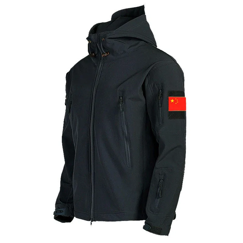 Shark Skin Warm Keeping Camouflage Suit — Camo view 6