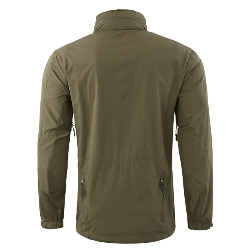 Sun Protection Tactical Coat — Black view 4