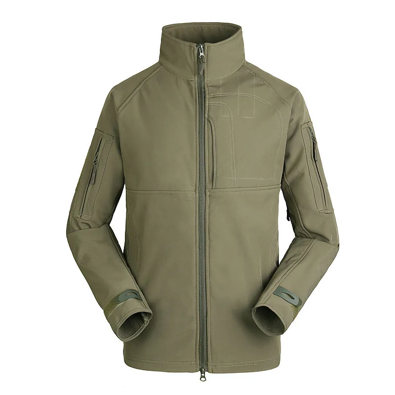 Hunting Camping Softshell Jacket — Camo view 2