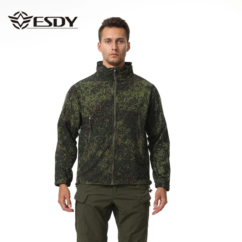 Thin Outdoor Mountaineering Jacket — Black view 6