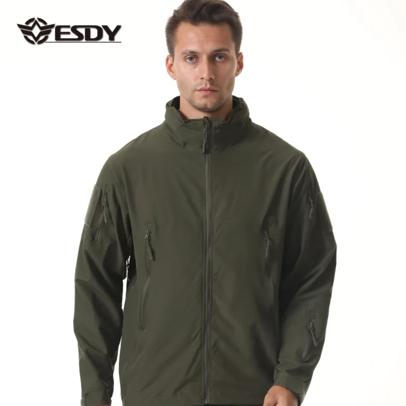 Quick Drying Summer Tactical Jacket — Black — Tactical Clothing