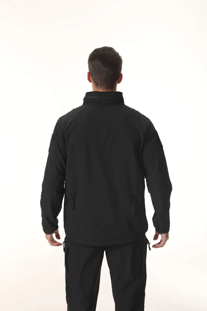 Quick Drying Summer Tactical Jacket — Black view 4