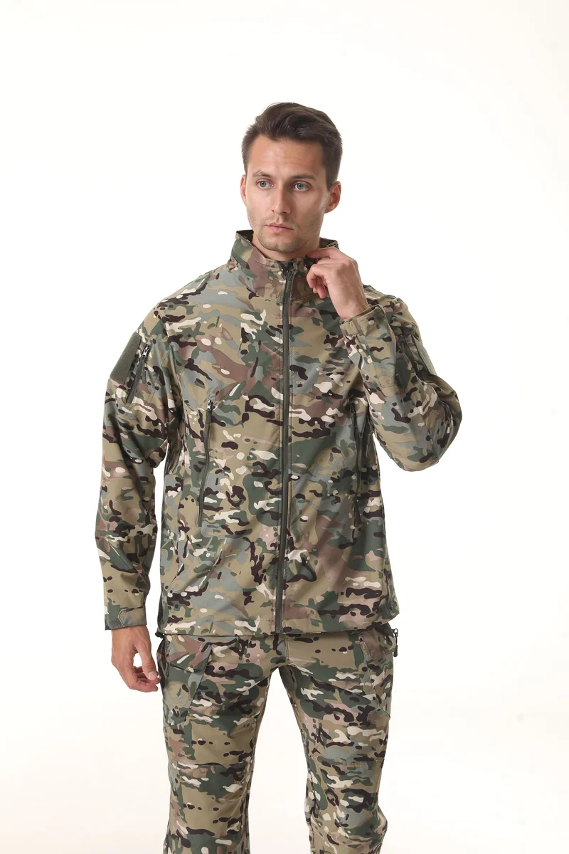 Quick Drying Summer Tactical Jacket — Black view 5